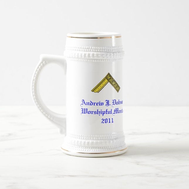 Worshipful Master's Gift Stein (Left)