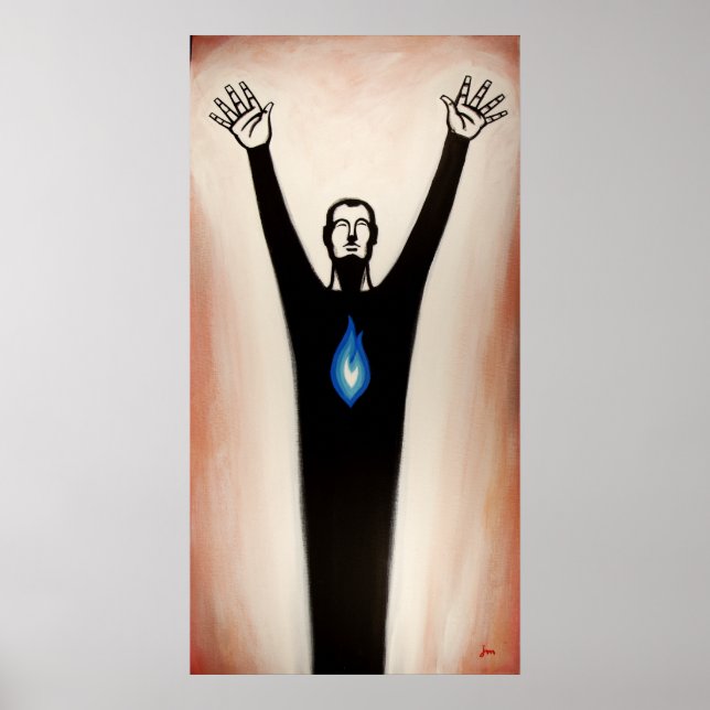 Worshiping Man Poster (Front)