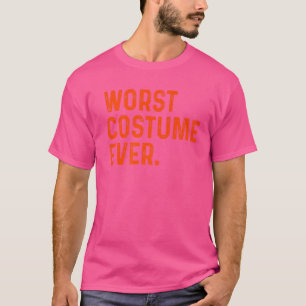 Worst Costume Ever  Vintage Halloween For Men Wome T-Shirt