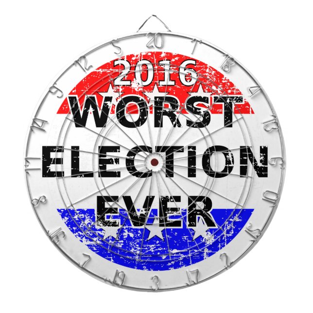 Worst Election Ever Dartboard (Front)