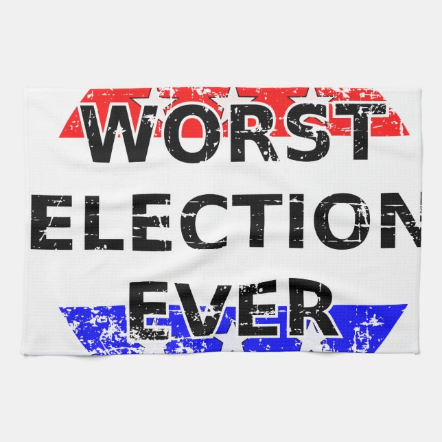 Worst Election Ever Tea Towel (Horizontal)