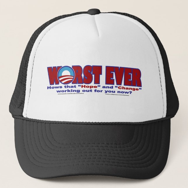 WORST-EVER TRUCKER HAT (Front)