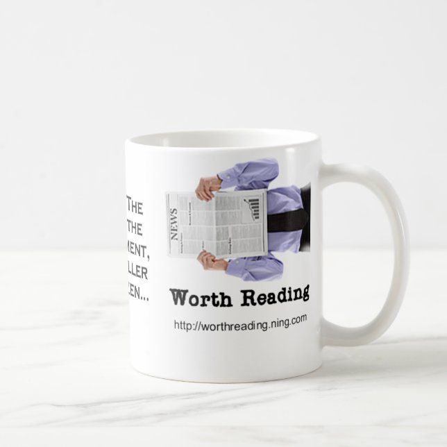 Worth Reading Mug (Right)