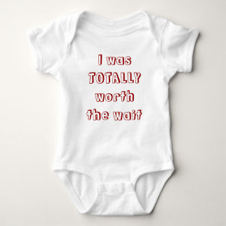 Worth the Wait - T-shirt Baby Bodysuit
