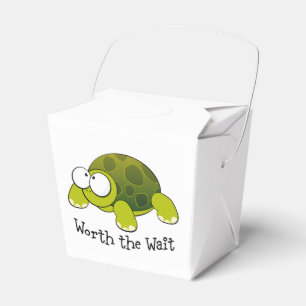 Worth The Wait Turtle Favour Box