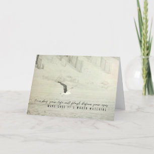 WORTH WATCHING Greeting Card