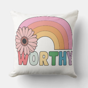 Worthy Rainbow Bloom Cushion
