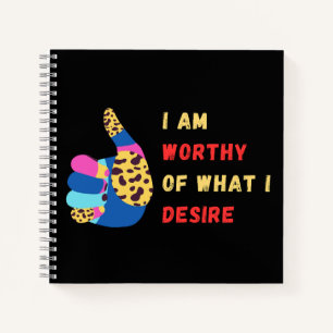 Worthy Spiral Notebook