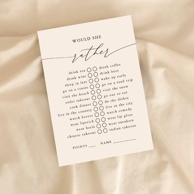 Would She Rather Party Game Enclosure Card (Creator Uploaded)