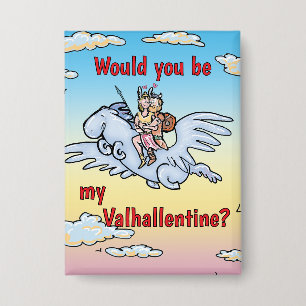 Would you be my Valhallentine Acrylic Keychain
