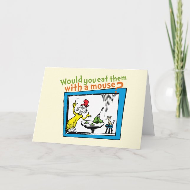 Would You Eat Them With A Mouse? Card (Front)