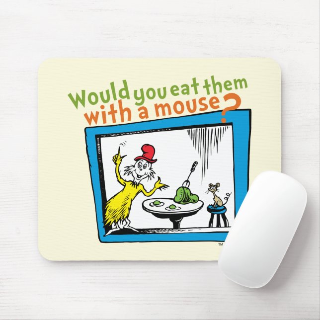 Would You Eat Them With A Mouse? Mouse Pad (With Mouse)