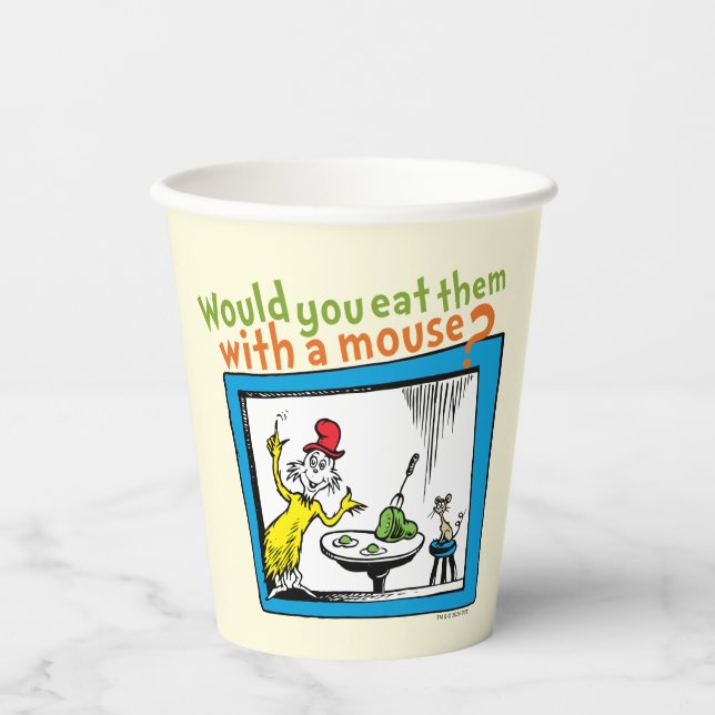 Would You Eat Them With A Mouse? Paper Cups (Front)