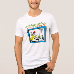 Would You Eat Them With A Mouse? Tri-Blend Shirt