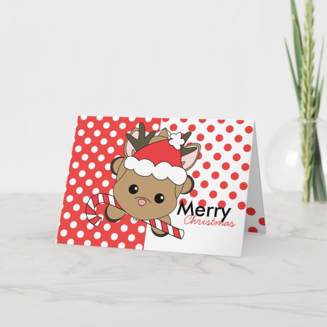 Would you like a Candy-Cane? Holiday Card (Front)