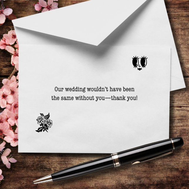 Wouldn't Have Been The Same Without You Wedding Thank You Card (Creator Uploaded)