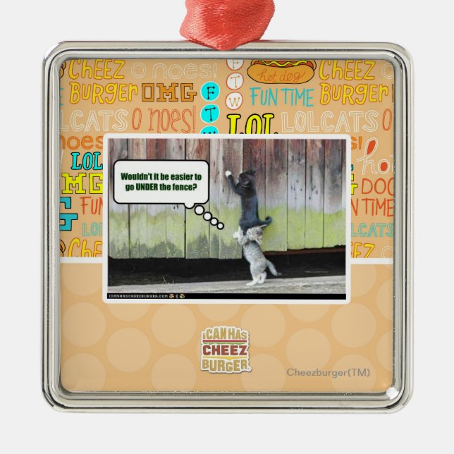 Wouldn't it be easier metal tree decoration (Front)