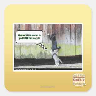 Wouldn't it be easier square sticker