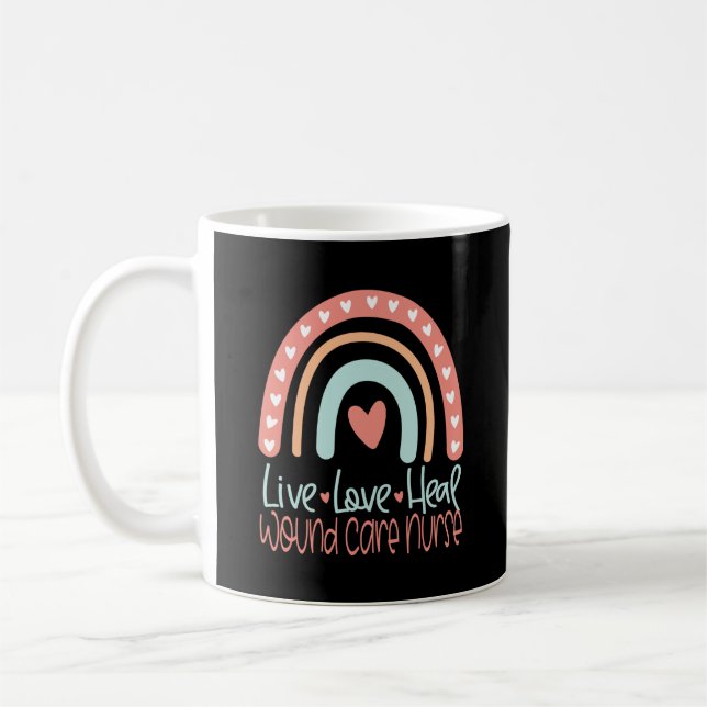 Wound Care Nurse Gift Coffee Mug (Left)