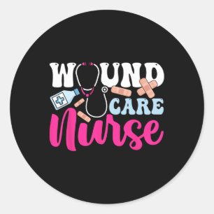 Wound Care Nurse Wocn Certified Registered Nurse  Classic Round Sticker