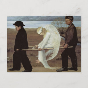Wounded angel Postcard