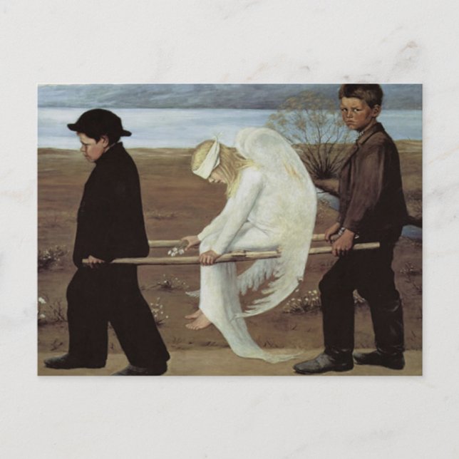Wounded angel Postcard (Front)