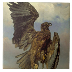 Wounded Eagle (by Rosa Bonheur) Tile