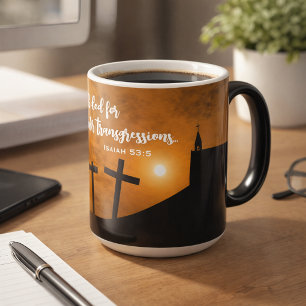 Wounded for Our Transgressions Mug