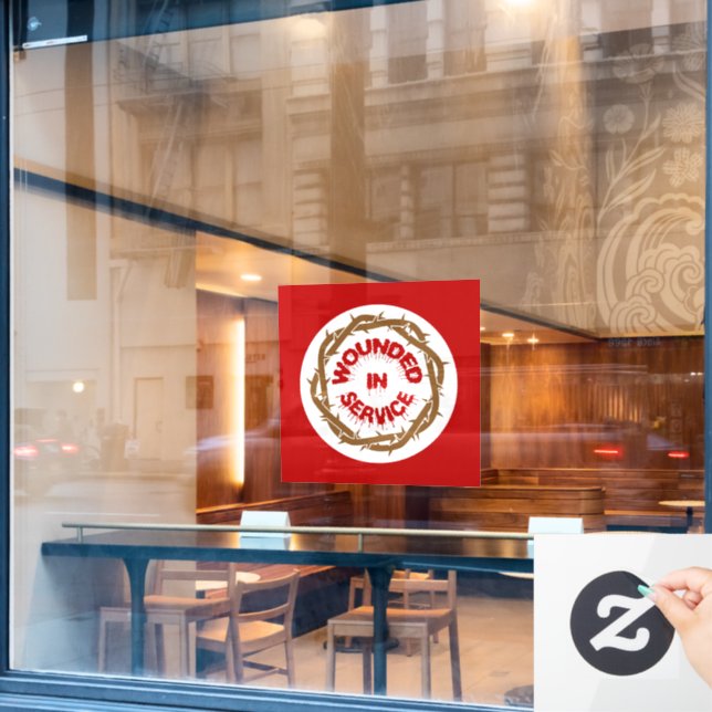 Wounded in Service (Cafe Window)