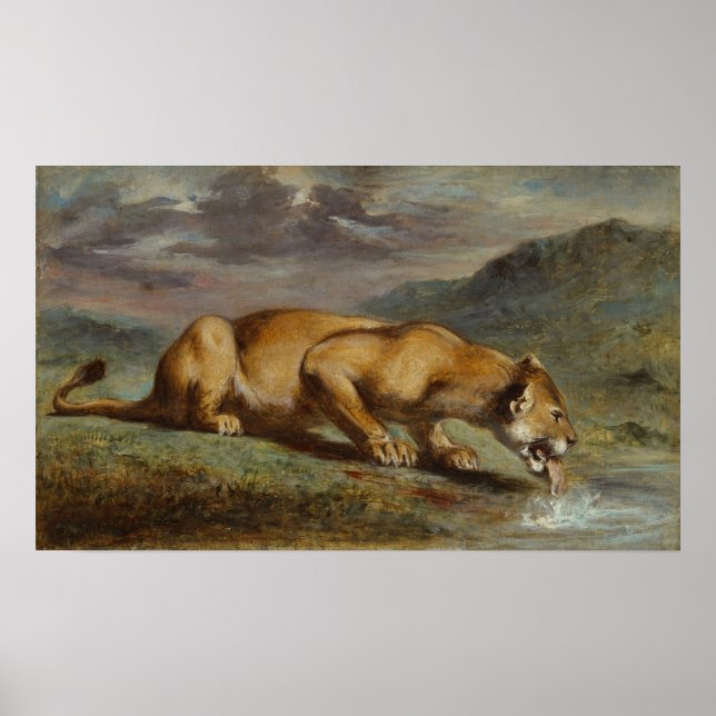 Wounded Lioness Poster (Front)