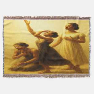 "Wounded" Throw Blanket