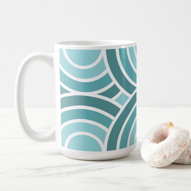 Woven Arches Coffee Mug (With Donut)