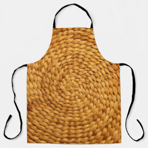 woven bast background texture brown apron