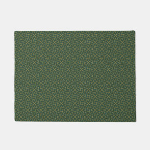 Woven Celtic Knot Pattern Doormat