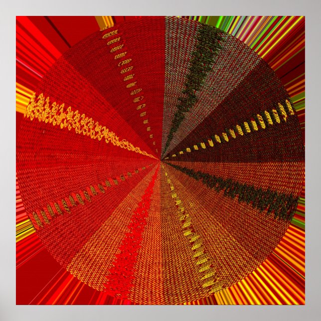 Woven Circle Poster (Front)