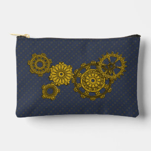 Woven Clockwork Accessory Pouch