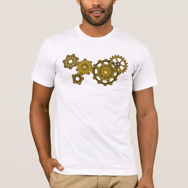 Woven Clockwork Men's Light Shirt (Front)