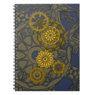 Woven Clockwork Notebook