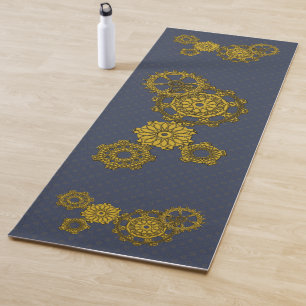 Woven Clockwork Yoga Mat