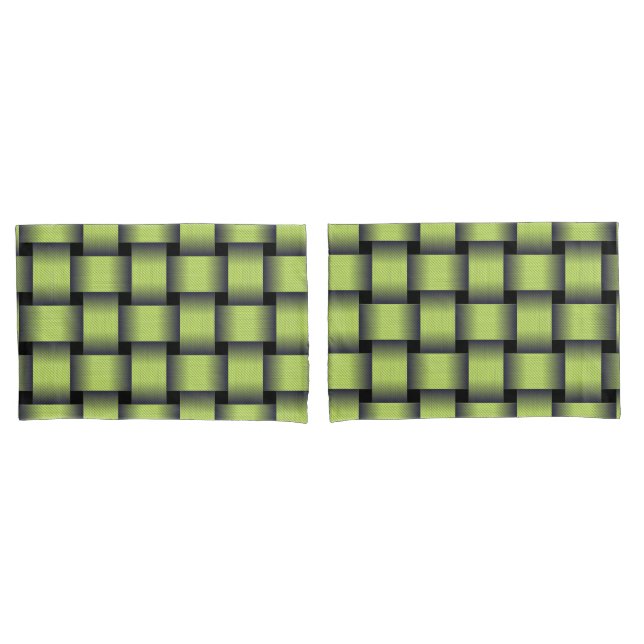 Woven Greenery Pillowcase (Front-Set)