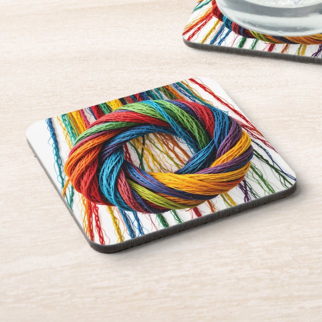 Woven in Unity Coaster (Left Side)