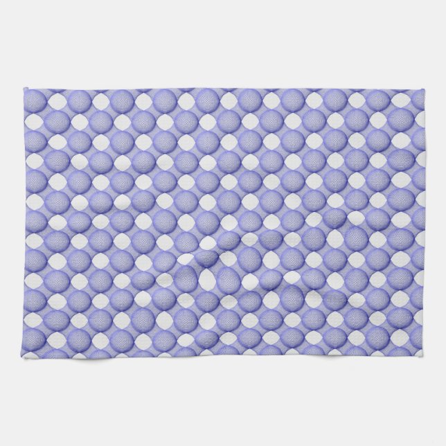 Woven Lavender Tea Towel (Horizontal)
