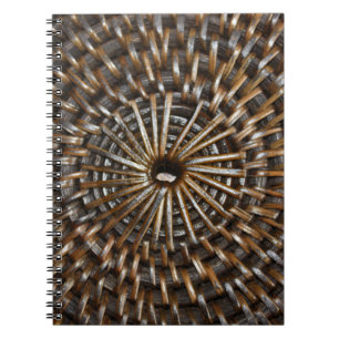Woven Mat Spiral Notebook