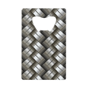 Woven metal pattern