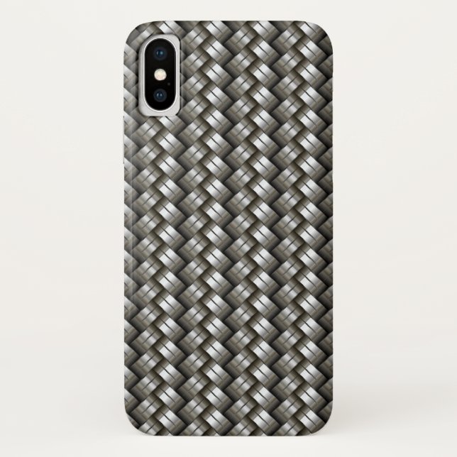 Woven metal pattern Case-Mate iPhone case (Back)