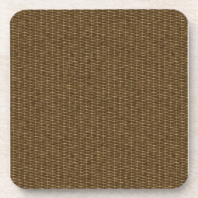 Woven Picnic Basket Coaster (Front)
