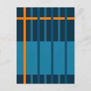Woven Stripes Postcard