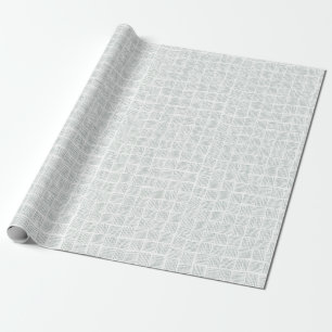 Woven Texture - light blue Wrapping Paper