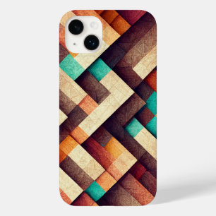 Woven Wood Abstract Case-Mate iPhone 14 Plus Case