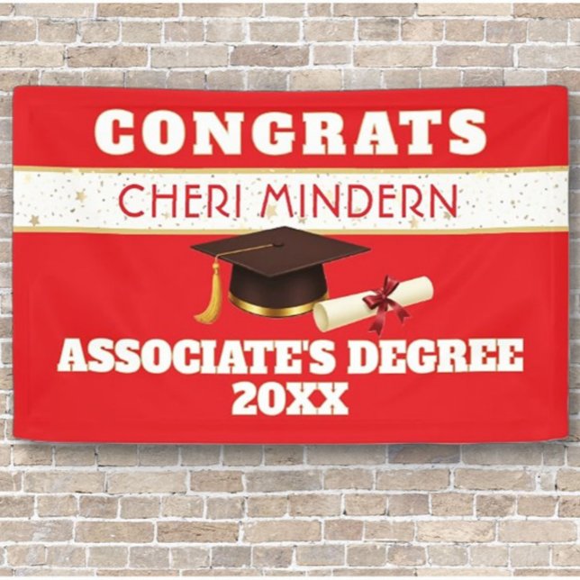 Wow! Associate's degree Graduation  Banner (Creator Uploaded)